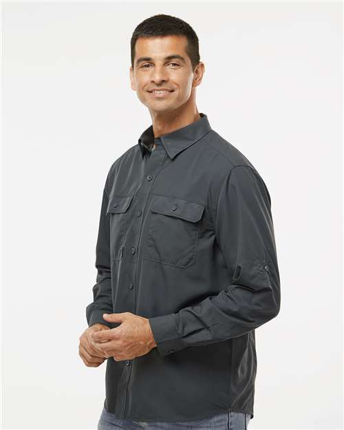DRI DUCK Men's Crossroad Woven Shirt 4441