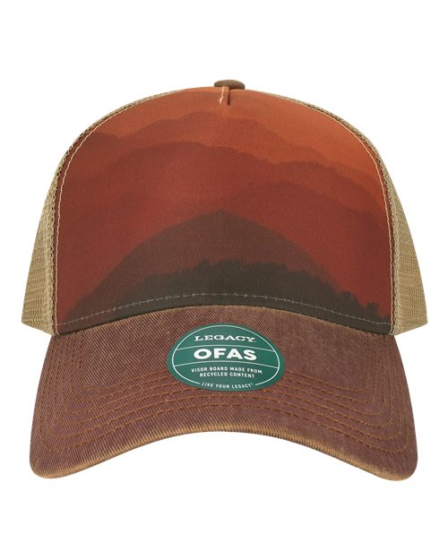 LEGACY Old Favorite Five-Panel Trucker Cap OFAFP