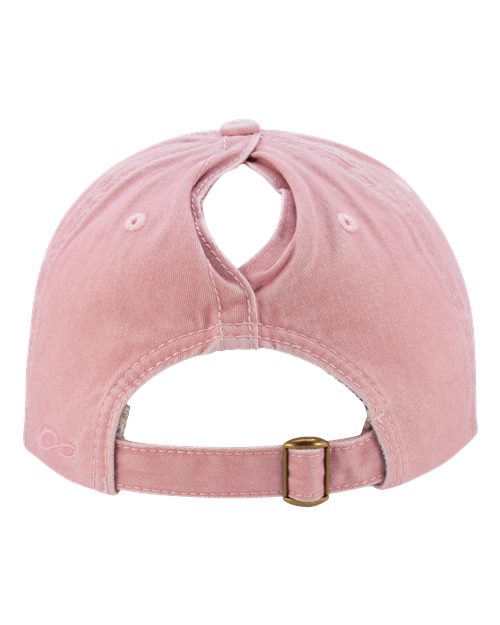 Infinity Her Women's Pigment-Dyed with Fashion Undervisor Cap CASSIE