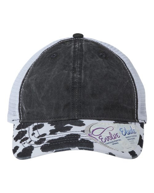 Infinity Her Women's Printed Bill with Mesh Back Cap JANET