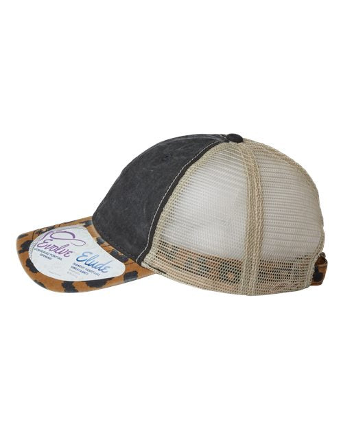 Infinity Her Women's Printed Bill with Mesh Back Cap JANET