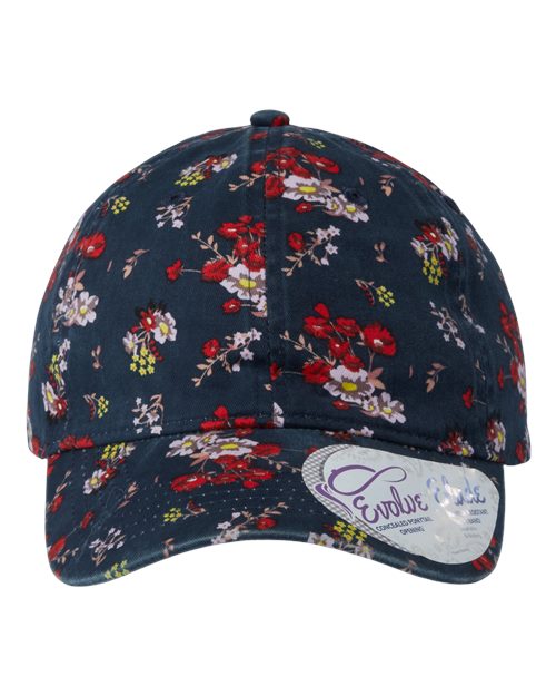 Infinity Her Women's Garment-Washed Fashion Print Cap HATTIE
