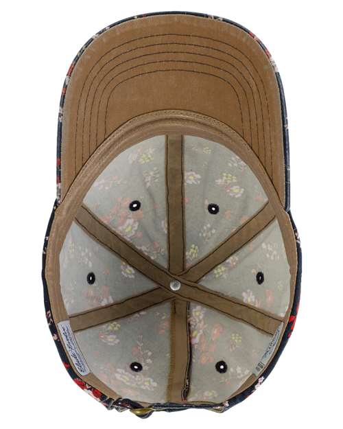 Infinity Her Women's Garment-Washed Fashion Print Cap HATTIE