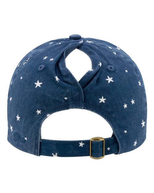 Infinity Her Women's Garment-Washed Fashion Print Cap HATTIE