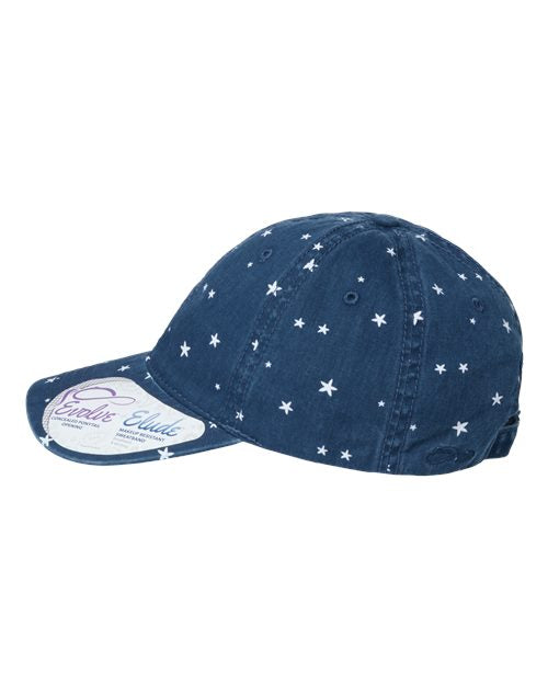 Infinity Her Women's Garment-Washed Fashion Print Cap HATTIE