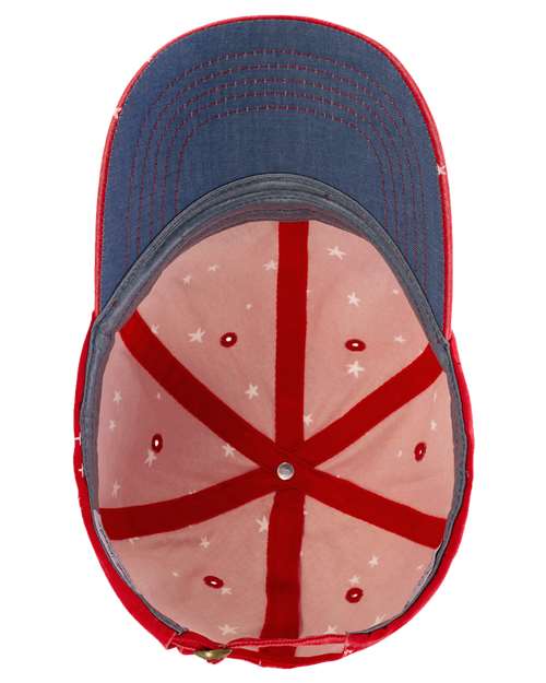 Infinity Her Women's Garment-Washed Fashion Print Cap HATTIE