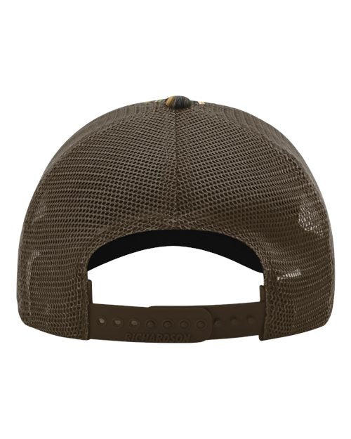 Richardson Garment Washed Printed Trucker Cap 111P