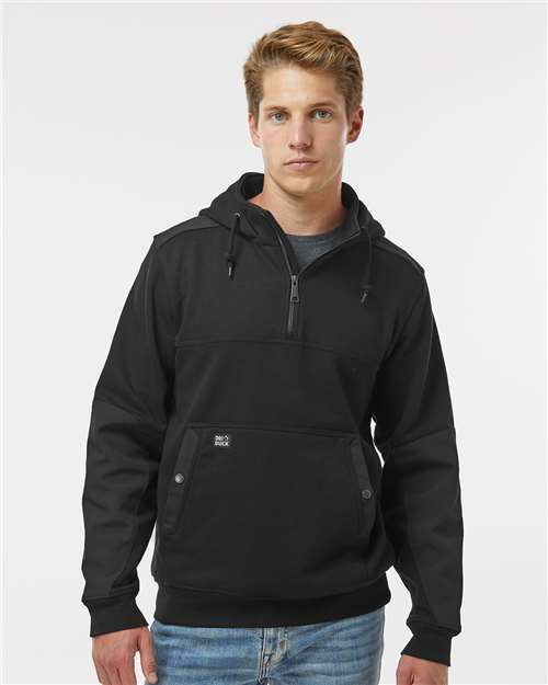 DRI DUCK Men's Mission Quarter-Zip Hooded Pullover 7349