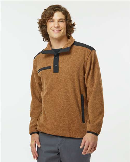 DRI DUCK Men's Ranger Melange Fleece Pullover 7353