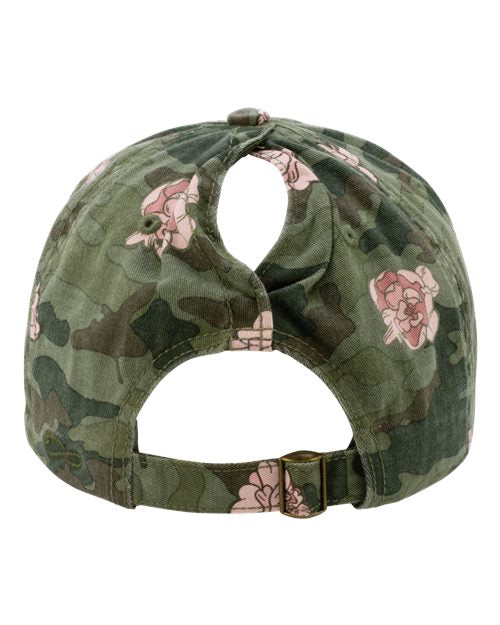 Infinity Her Women's Garment-Washed Fashion Print Cap HATTIE
