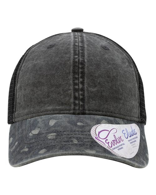Infinity Her Women's Printed Bill with Mesh Back Cap JANET