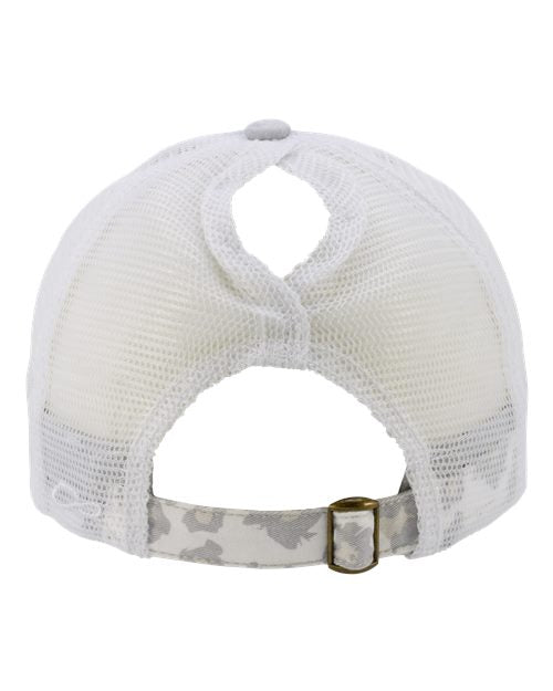 Infinity Her Women's Printed Bill with Mesh Back Cap JANET