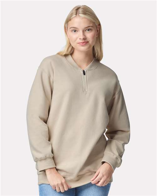 Gildan Unisex Softstyle® Midweight 1/4 Zip Sweatshirt SF008