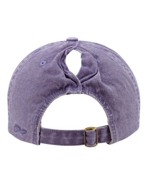 Infinity Her Women's Pigment-Dyed with Fashion Undervisor Cap CASSIE
