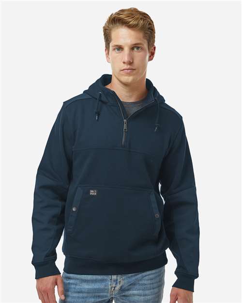 DRI DUCK Men's Mission Quarter-Zip Hooded Pullover 7349