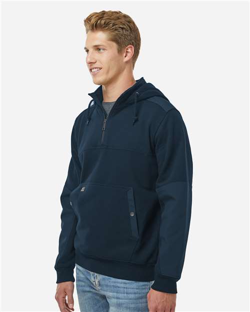 DRI DUCK Men's Mission Quarter-Zip Hooded Pullover 7349