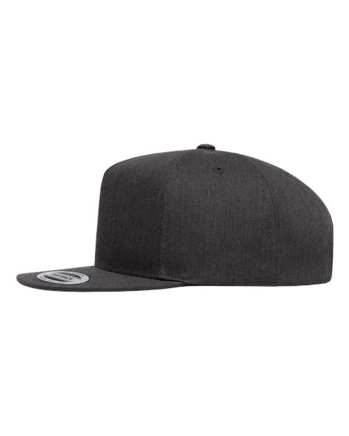 YP Classics Five-Panel Cotton Twill Snapback Cap 6007