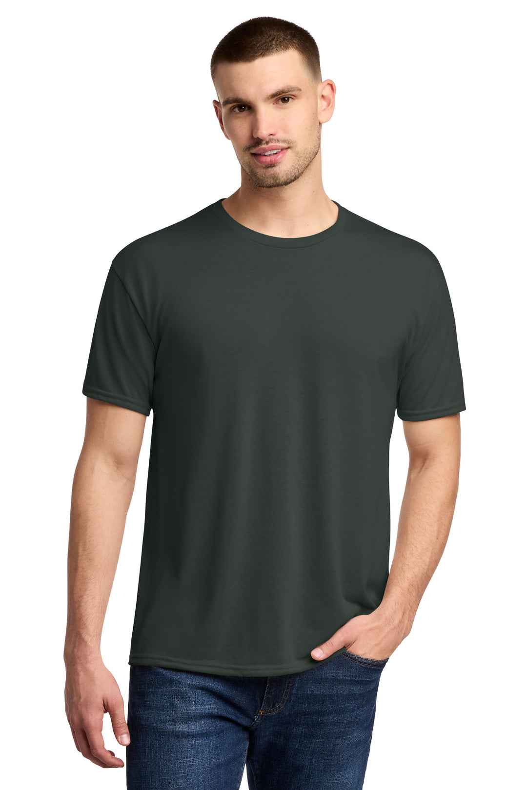 Jerzees Dri-Power 100% Polyester T-Shirt. 21M