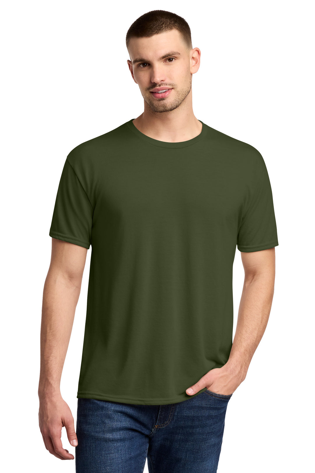 Jerzees Dri-Power 100% Polyester T-Shirt. 21M