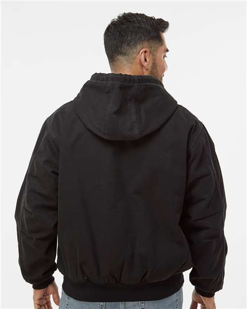 DRI DUCK Men's Tall Cheyenne Boulder Cloth™ Hooded Jacket with Tricot Quilt Lining 5020T