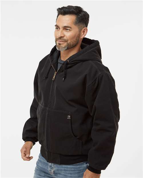 DRI DUCK Men's Tall Cheyenne Boulder Cloth™ Hooded Jacket with Tricot Quilt Lining 5020T