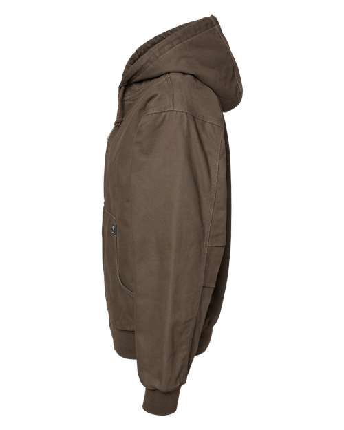 DRI DUCK Men's Tall Cheyenne Boulder Cloth™ Hooded Jacket with Tricot Quilt Lining 5020T