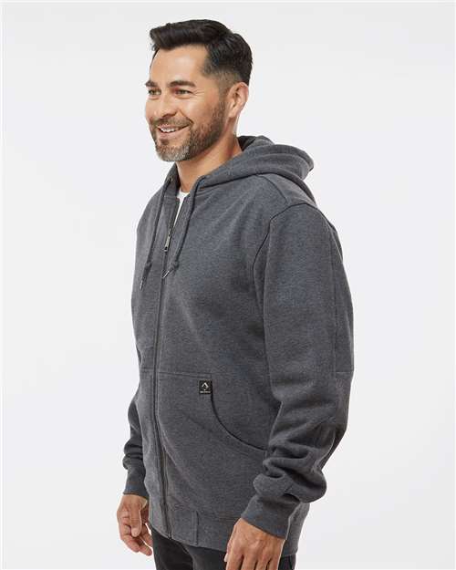 DRI DUCK Men's Tall Crossfire Heavyweight Power Fleece Hooded Jacket with Thermal Lining 7033T