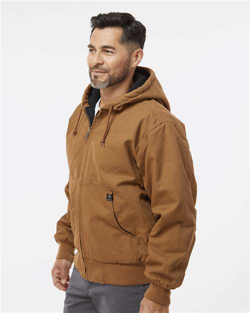 DRI DUCK Men's Tall Cheyenne Boulder Cloth™ Hooded Jacket with Tricot Quilt Lining 5020T