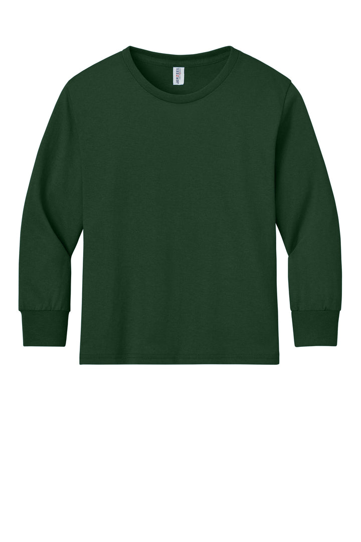 Jerzees Youth Dri-Power 50/50 Cotton/Poly Long Sleeve 29BL
