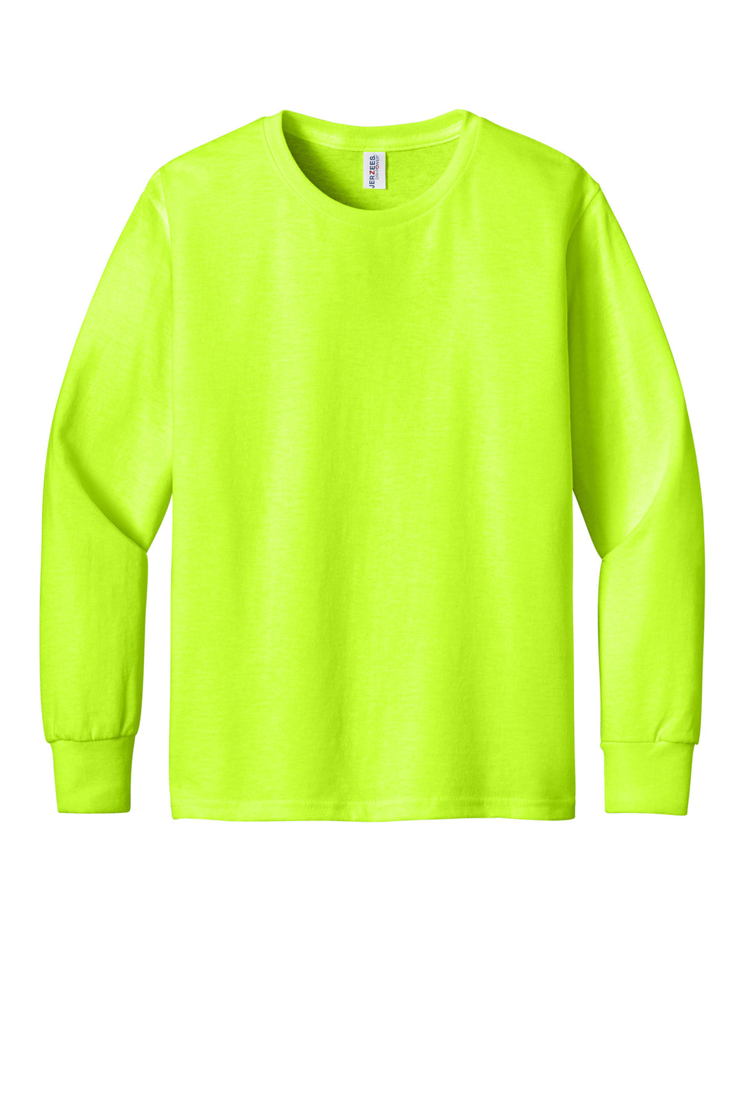 Jerzees Youth Dri-Power 50/50 Cotton/Poly Long Sleeve 29BL