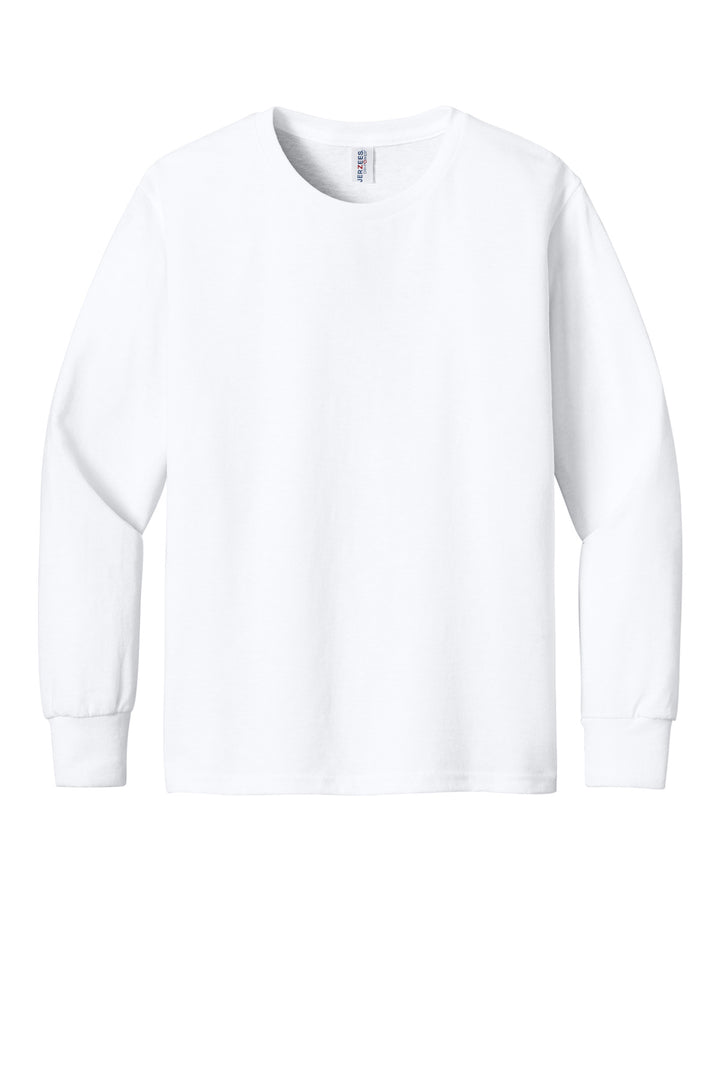 Jerzees Youth Dri-Power 50/50 Cotton/Poly Long Sleeve 29BL
