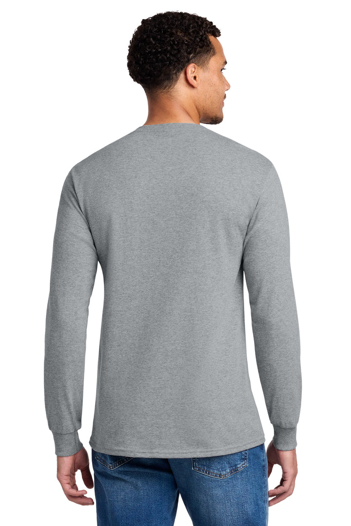 Jerzees - Dri-Power 50/50 Cotton/Poly Long Sleeve T-Shirt.  29LS