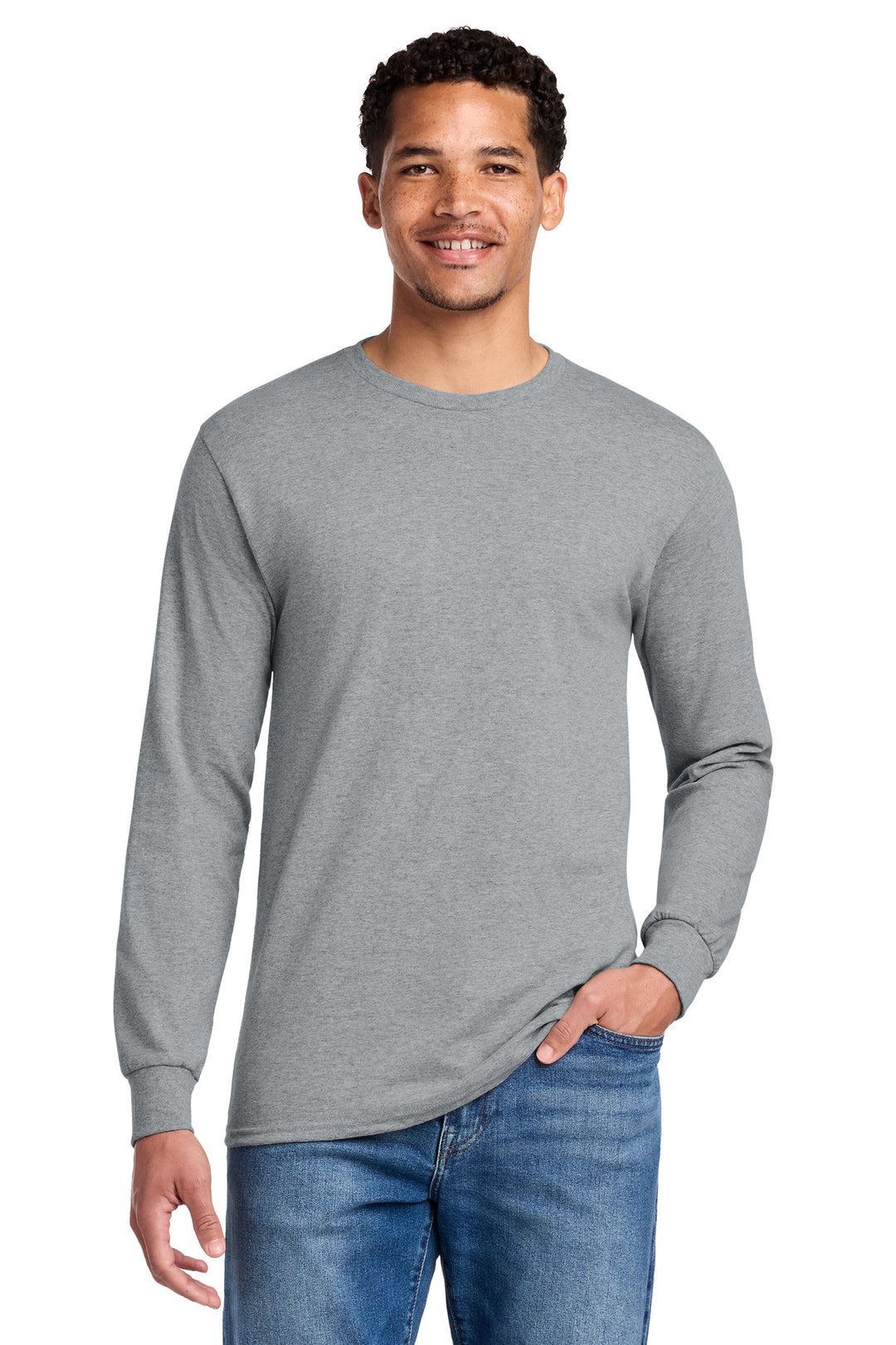 Jerzees - Dri-Power 50/50 Cotton/Poly Long Sleeve T-Shirt.  29LS