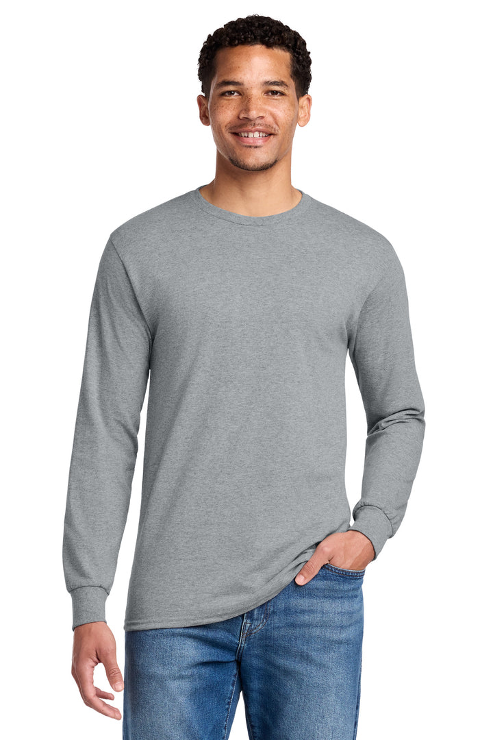 Jerzees - Dri-Power 50/50 Cotton/Poly Long Sleeve T-Shirt.  29LS