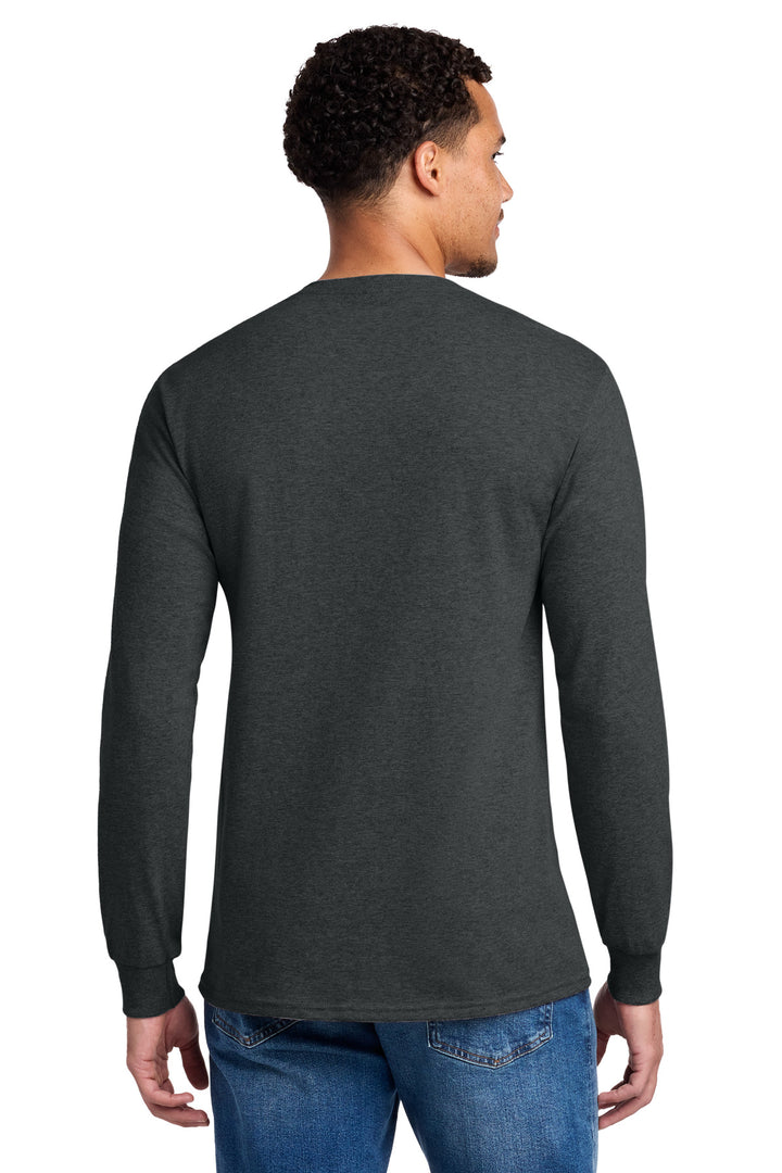 Jerzees - Dri-Power 50/50 Cotton/Poly Long Sleeve T-Shirt.  29LS