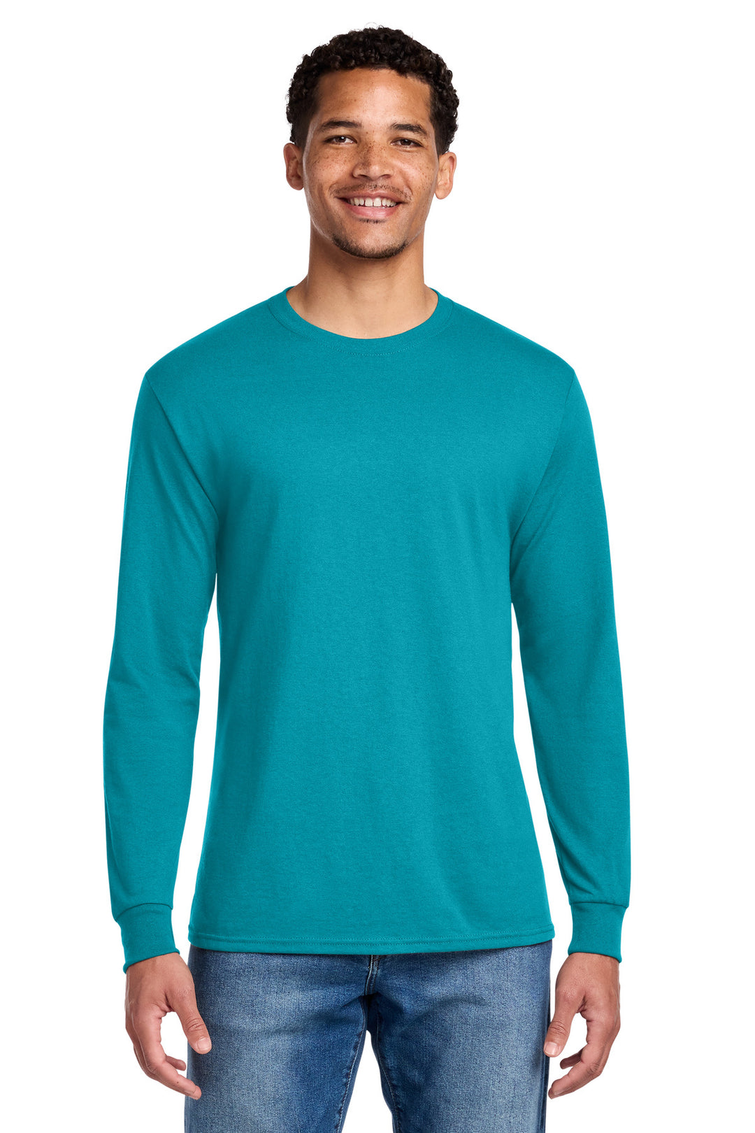 Jerzees - Dri-Power 50/50 Cotton/Poly Long Sleeve T-Shirt.  29LS