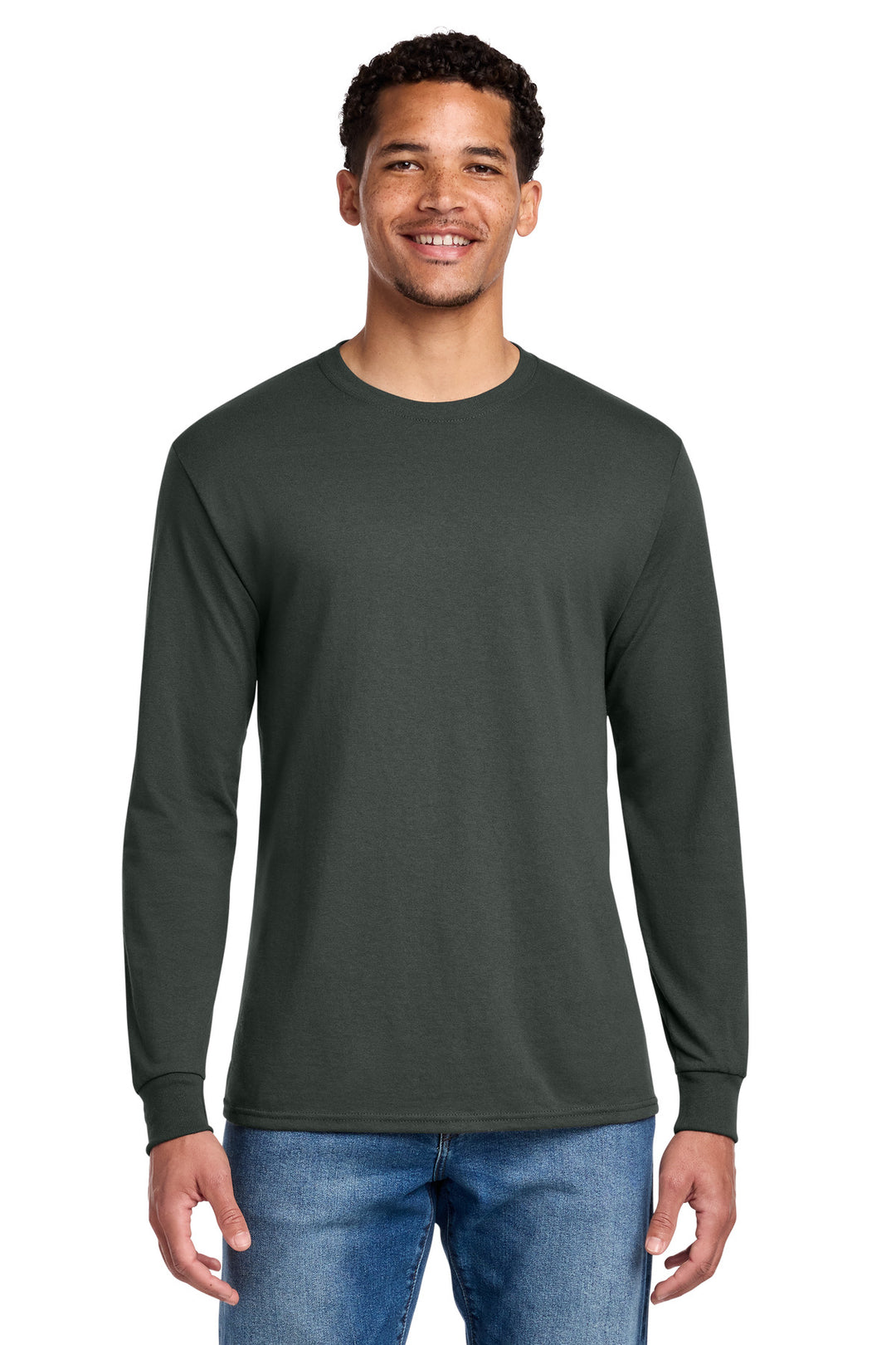 Jerzees - Dri-Power 50/50 Cotton/Poly Long Sleeve T-Shirt.  29LS
