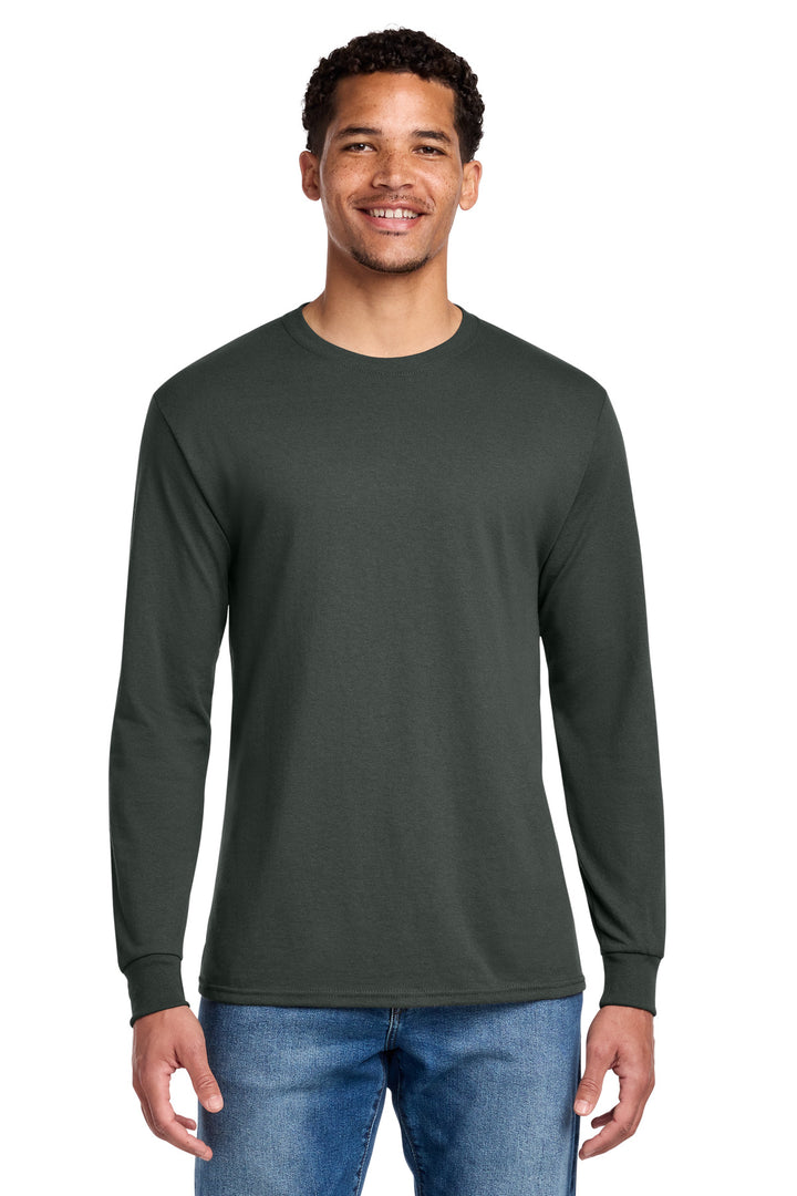Jerzees - Dri-Power 50/50 Cotton/Poly Long Sleeve T-Shirt.  29LS