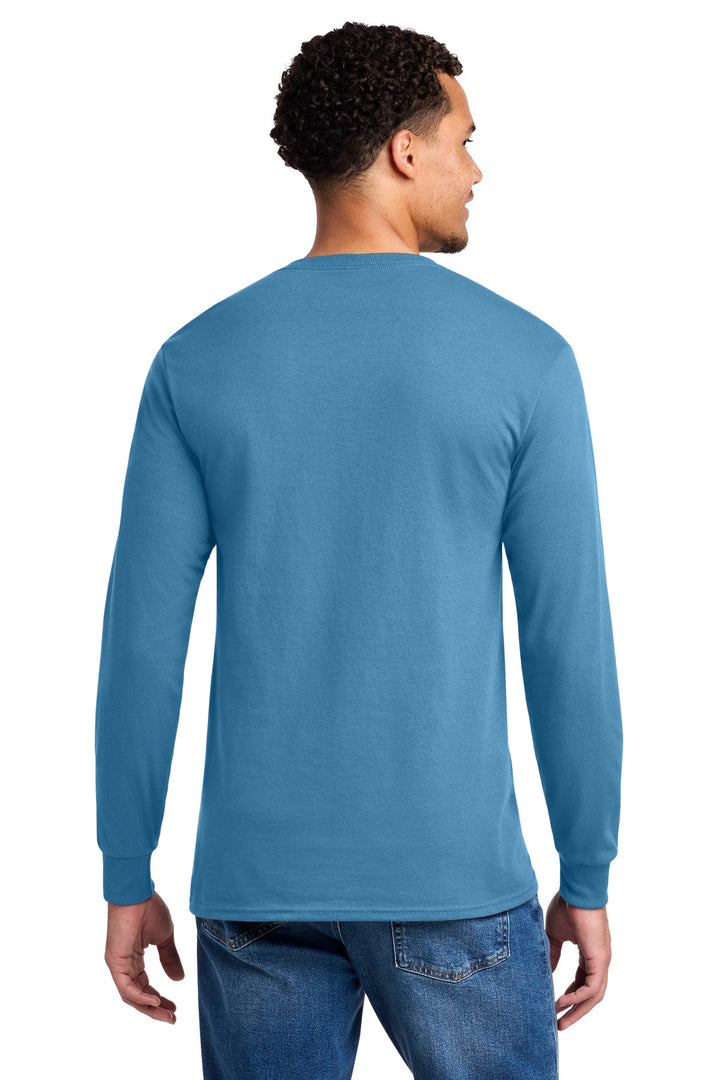 Jerzees - Dri-Power 50/50 Cotton/Poly Long Sleeve T-Shirt.  29LS