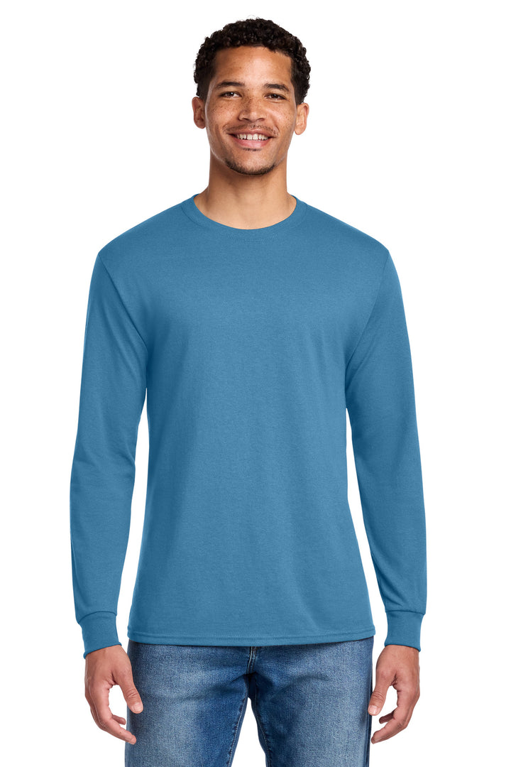 Jerzees - Dri-Power 50/50 Cotton/Poly Long Sleeve T-Shirt.  29LS