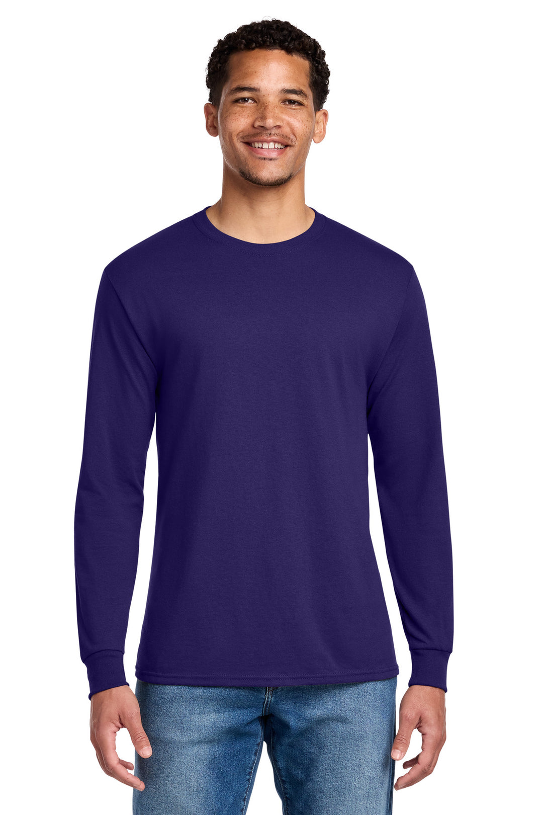 Jerzees - Dri-Power 50/50 Cotton/Poly Long Sleeve T-Shirt.  29LS