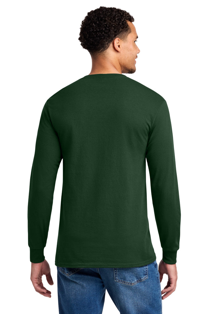 Jerzees - Dri-Power 50/50 Cotton/Poly Long Sleeve T-Shirt.  29LS