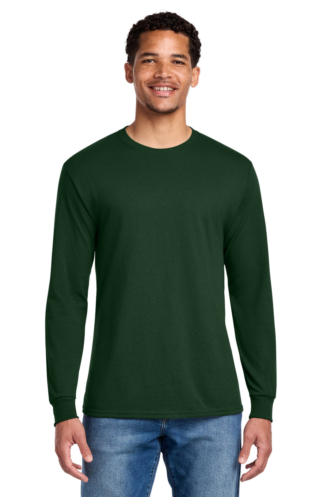 Jerzees - Dri-Power 50/50 Cotton/Poly Long Sleeve T-Shirt.  29LS