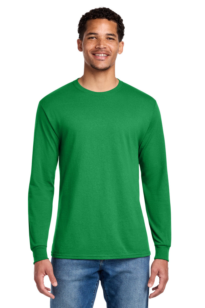 Jerzees - Dri-Power 50/50 Cotton/Poly Long Sleeve T-Shirt.  29LS