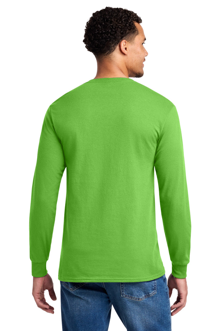 Jerzees - Dri-Power 50/50 Cotton/Poly Long Sleeve T-Shirt.  29LS