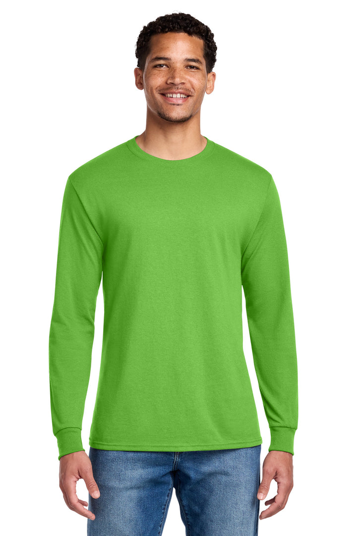 Jerzees - Dri-Power 50/50 Cotton/Poly Long Sleeve T-Shirt.  29LS