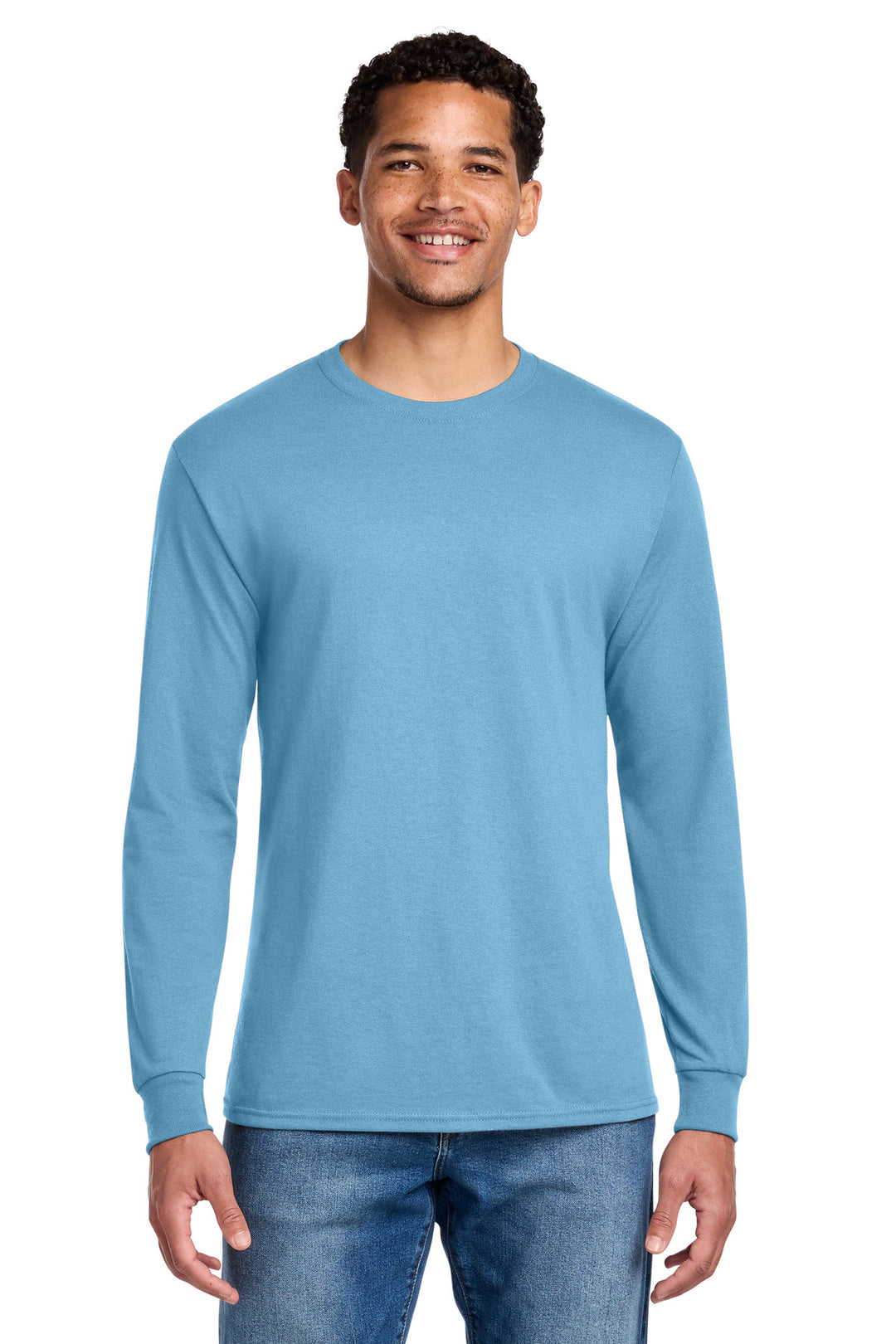 Jerzees - Dri-Power 50/50 Cotton/Poly Long Sleeve T-Shirt.  29LS