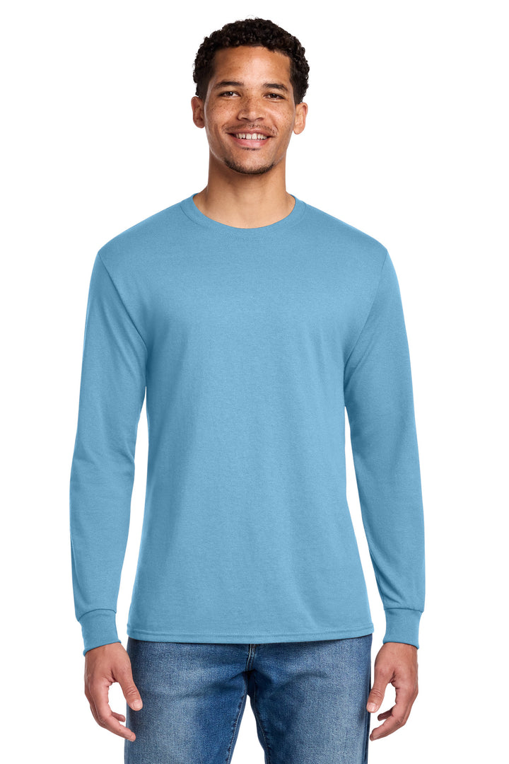 Jerzees - Dri-Power 50/50 Cotton/Poly Long Sleeve T-Shirt.  29LS