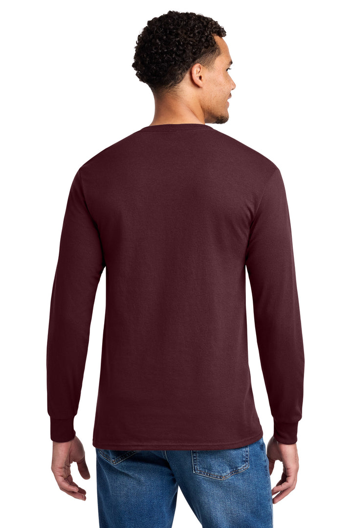 Jerzees - Dri-Power 50/50 Cotton/Poly Long Sleeve T-Shirt.  29LS