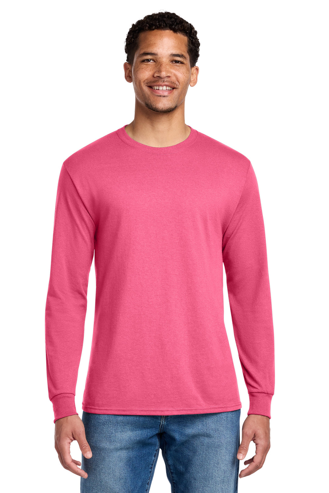 Jerzees - Dri-Power 50/50 Cotton/Poly Long Sleeve T-Shirt.  29LS